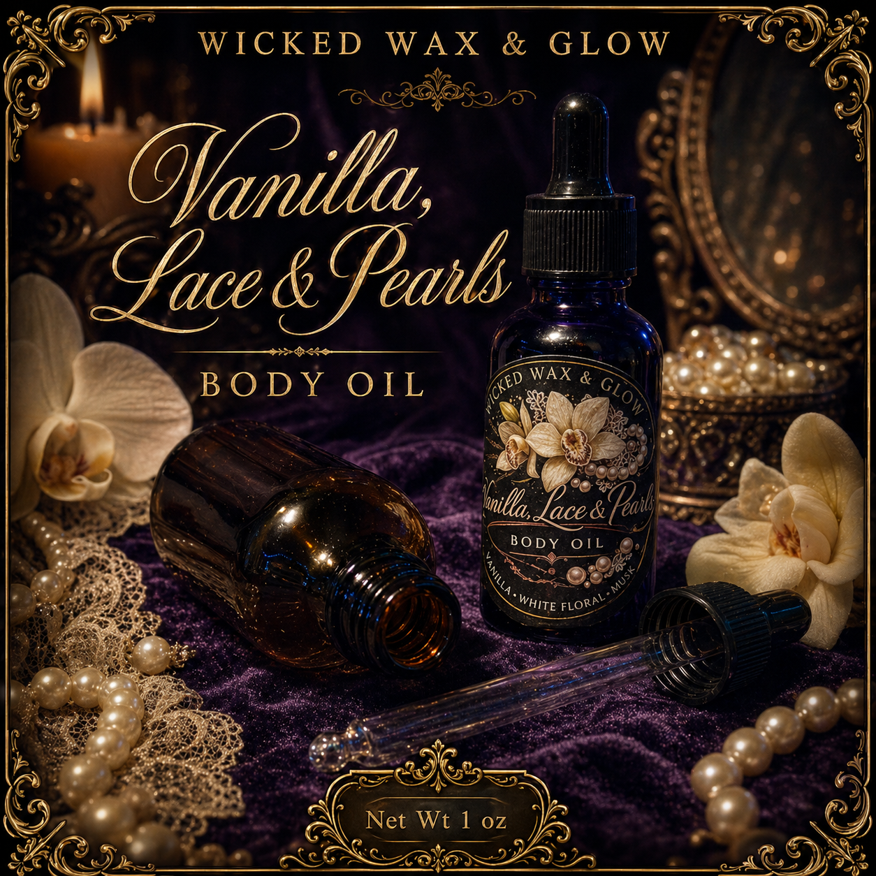 2 oz Body Oil - Silky & Handmade To Make You Shine