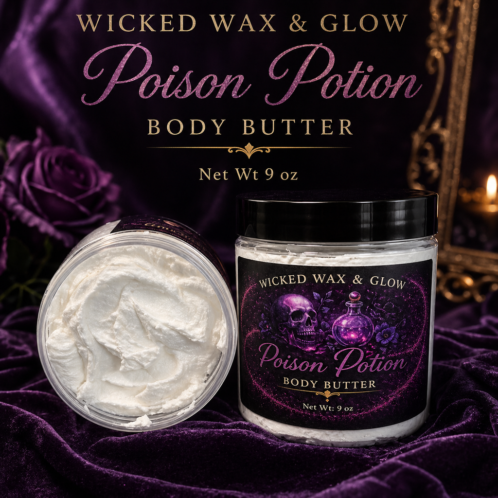 9 oz Whipped Body Butter - Handmade Small-Batch Butter