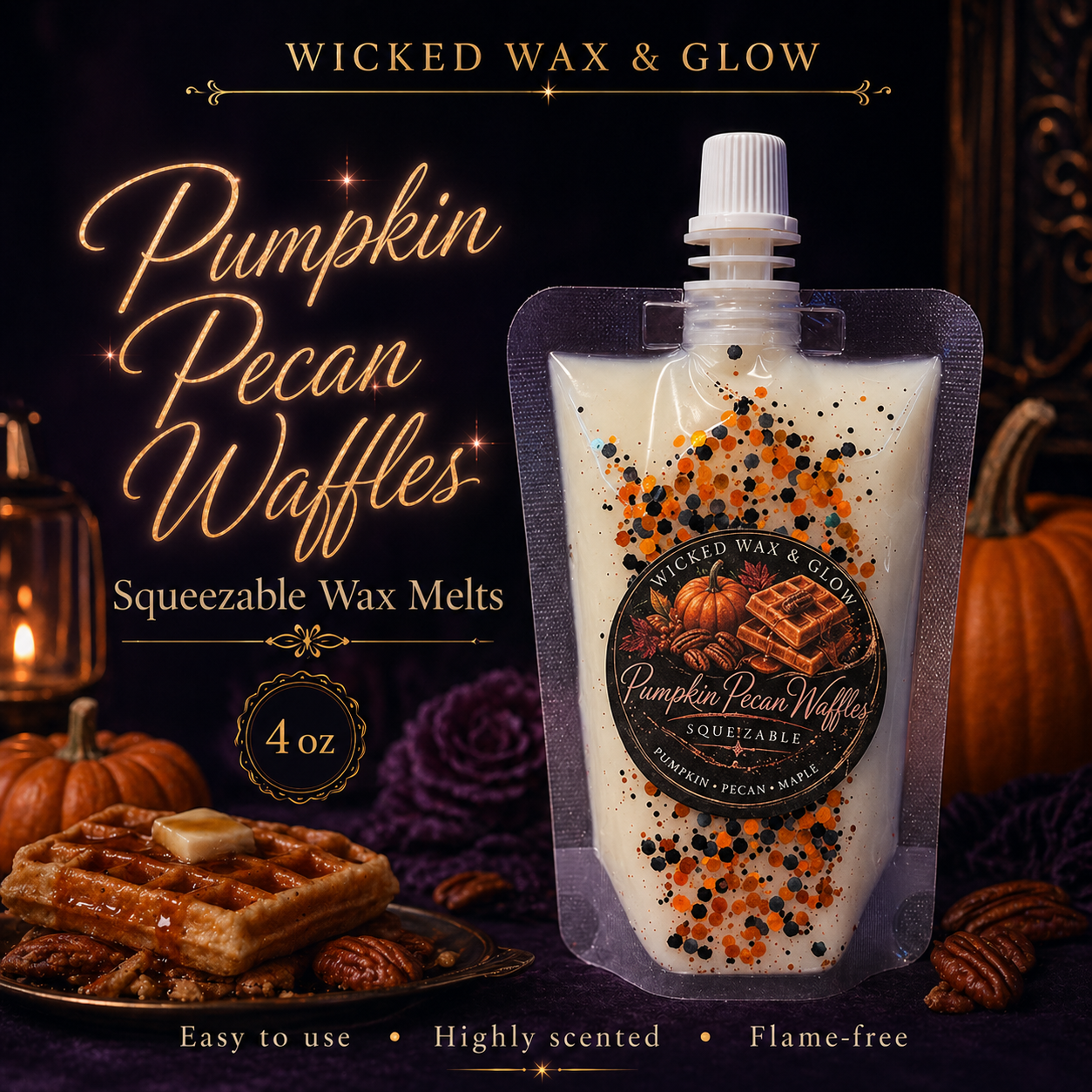 4 oz Squeezable Wax Melt - Home Fragrance with Attitude