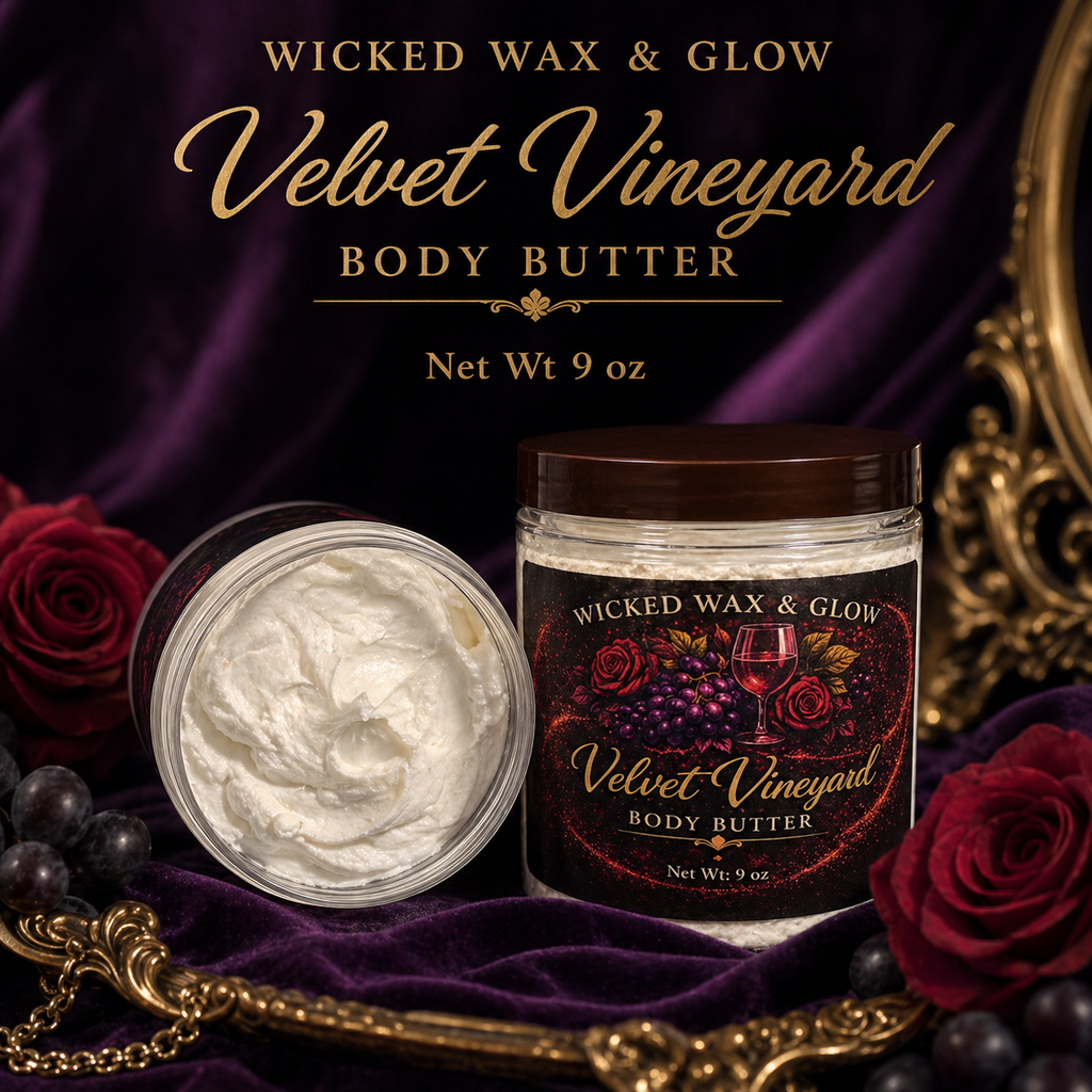 9 oz Whipped Body Butter - Handmade Small-Batch Butter